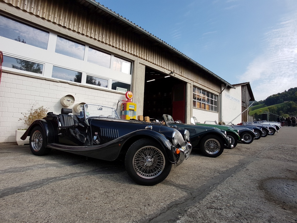 Morgan Club Schweiz zu Besuch bei Classic Car Connection - 23. Sept 2017