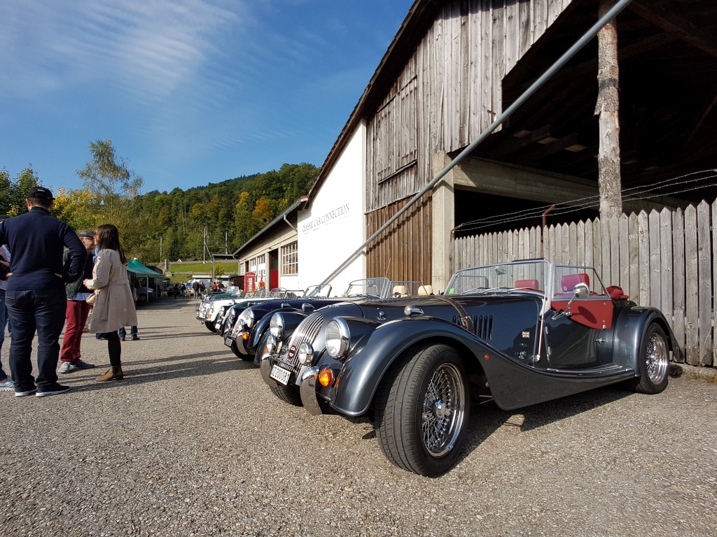 Morgan Club Schweiz zu Besuch bei Classic Car Connection - 23. Sept 2017