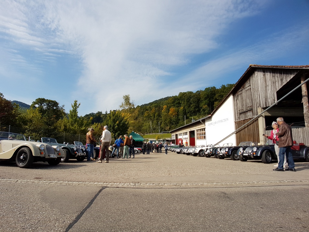 Morgan Club Schweiz zu Besuch bei Classic Car Connection - 23. Sept 2017