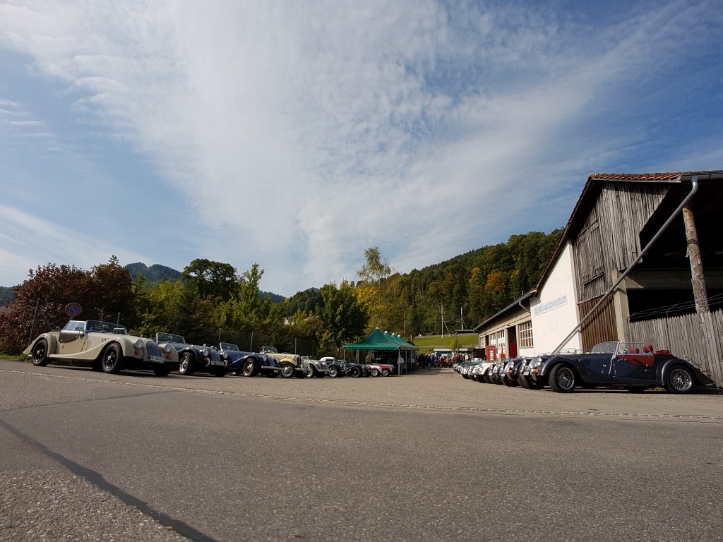 Morgan Club Schweiz zu Besuch bei Classic Car Connection - 23. Sept 2017