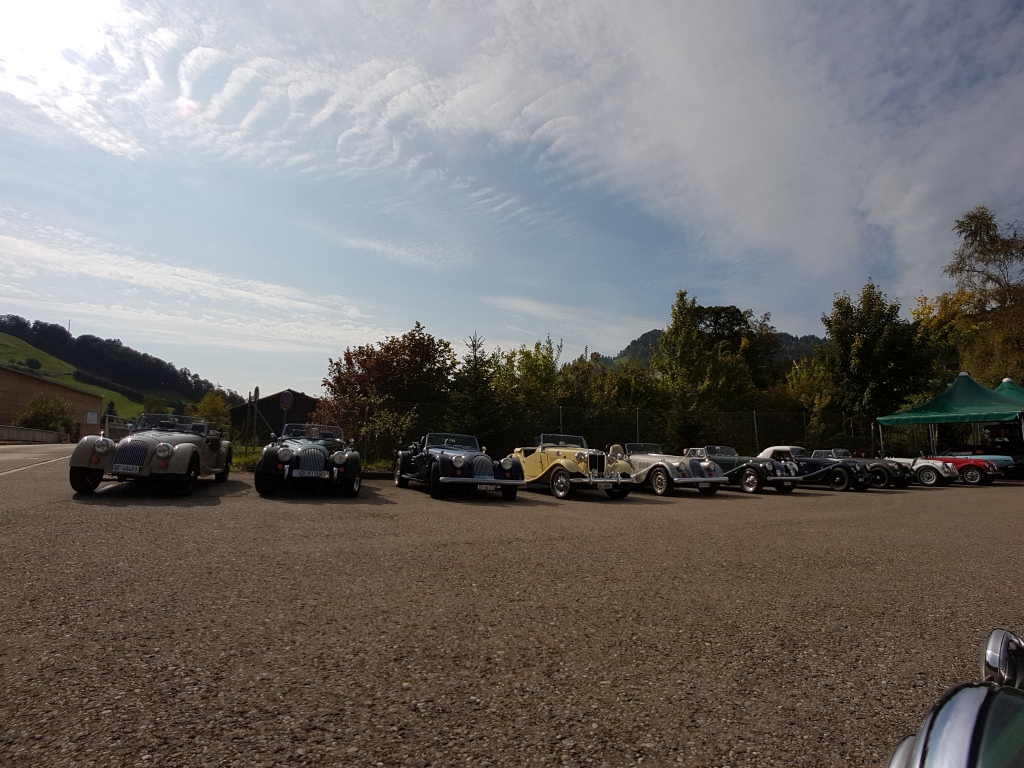 Morgan Club Schweiz zu Besuch bei Classic Car Connection - 23. Sept 2017