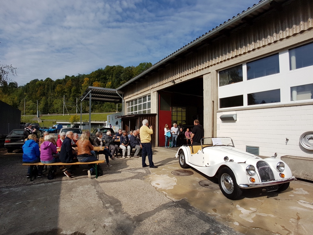 Morgan Club Schweiz zu Besuch bei Classic Car Connection - 23. Sept 2017