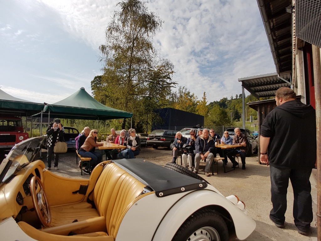 Morgan Club Schweiz zu Besuch bei Classic Car Connection - 23. Sept 2017