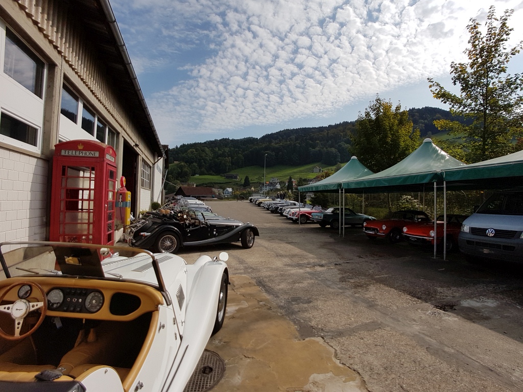 Morgan Club Schweiz zu Besuch bei Classic Car Connection - 23. Sept 2017