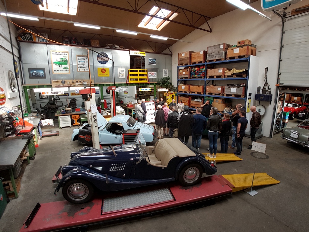 Morgan Club Schweiz zu Besuch bei Classic Car Connection - 23. Sept 2017