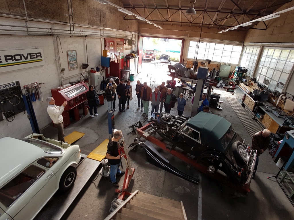 Morgan Club Schweiz zu Besuch bei Classic Car Connection - 23. Sept 2017
