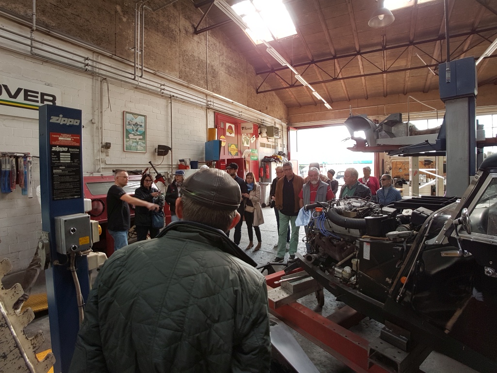 Morgan Club Schweiz zu Besuch bei Classic Car Connection - 23. Sept 2017