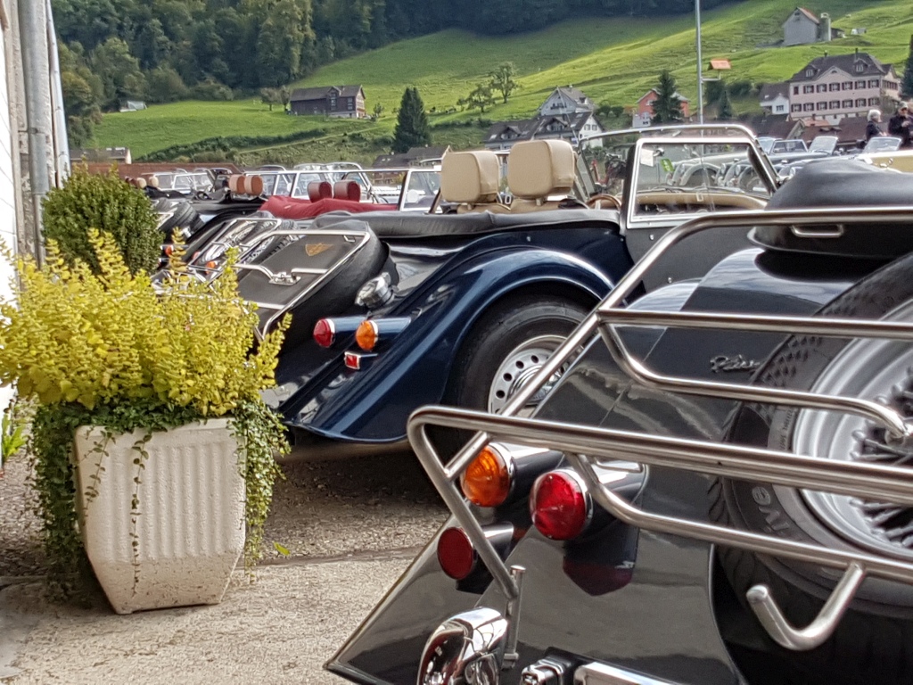 Morgan Club Schweiz zu Besuch bei Classic Car Connection - 23. Sept 2017