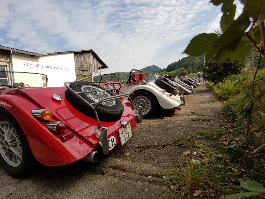Morgan Club Schweiz zu Besuch bei Classic Car Connection - 23. Sept 2017