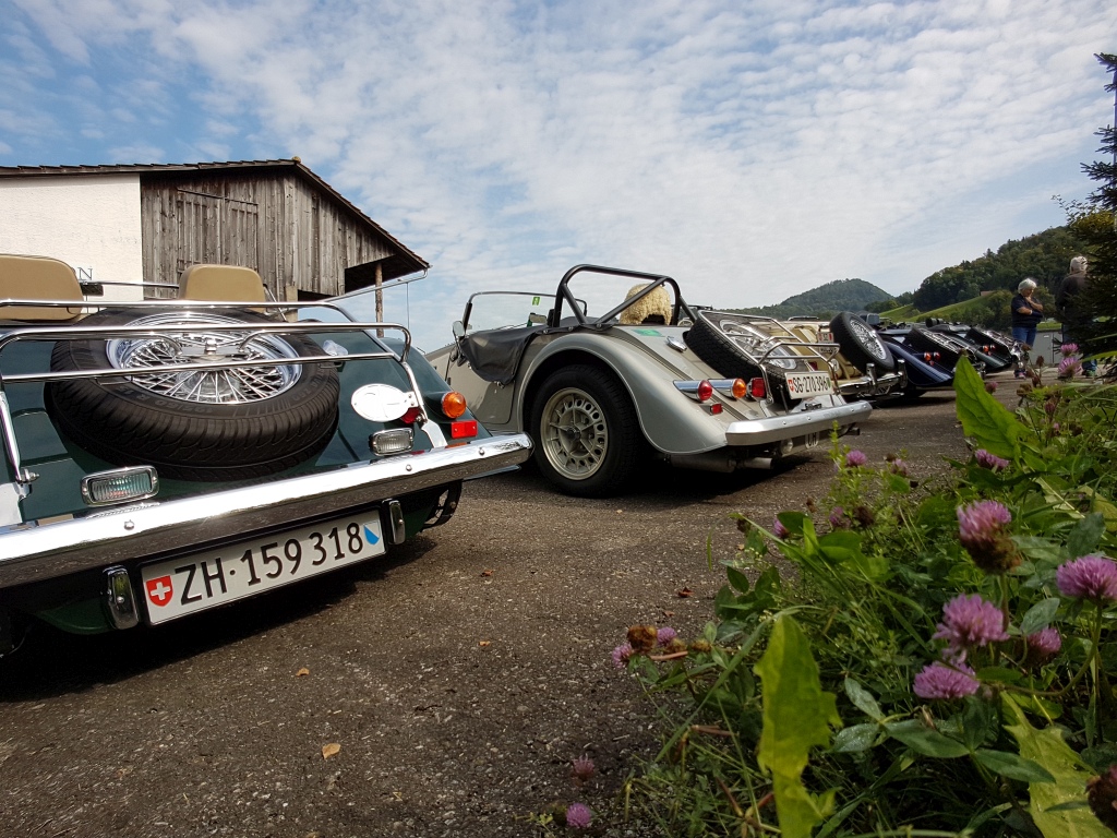 Morgan Club Schweiz zu Besuch bei Classic Car Connection - 23. Sept 2017