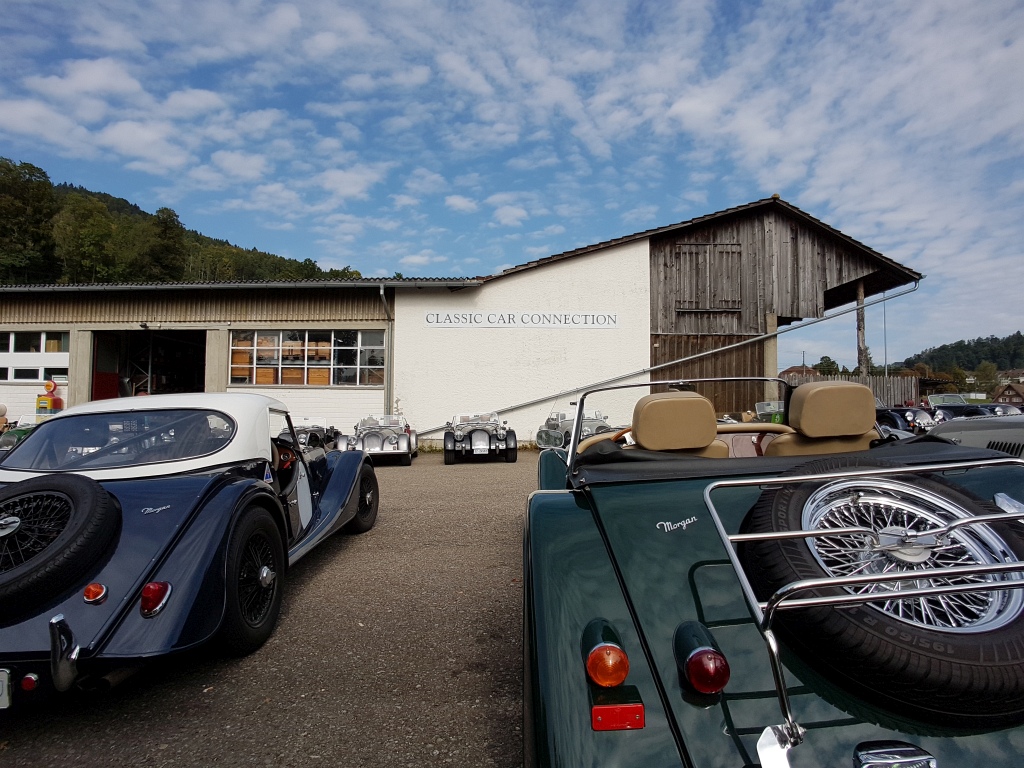 Morgan Club Schweiz zu Besuch bei Classic Car Connection - 23. Sept 2017
