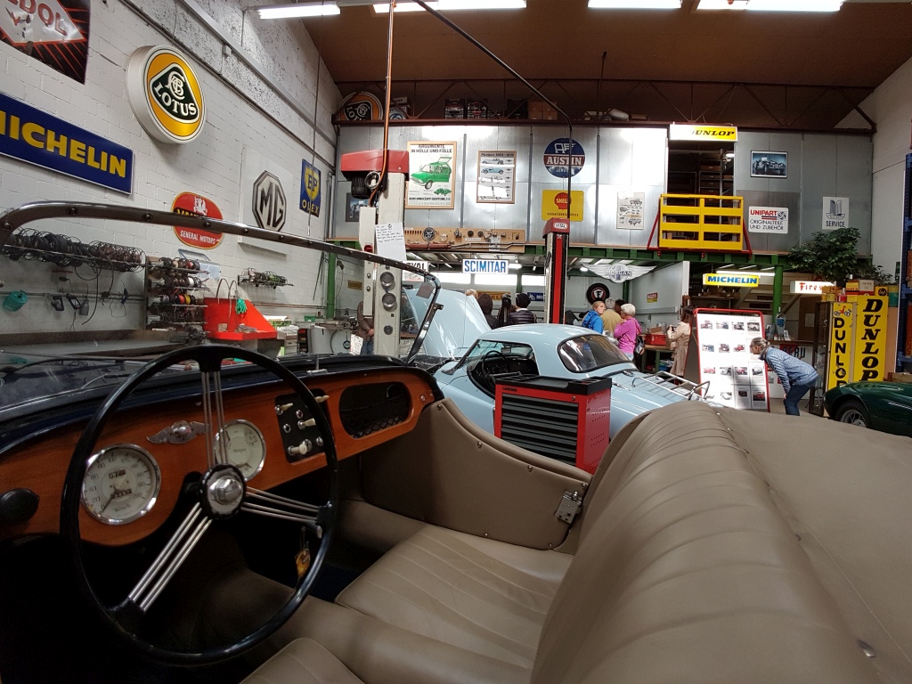 Morgan Club Schweiz zu Besuch bei Classic Car Connection - 23. Sept 2017