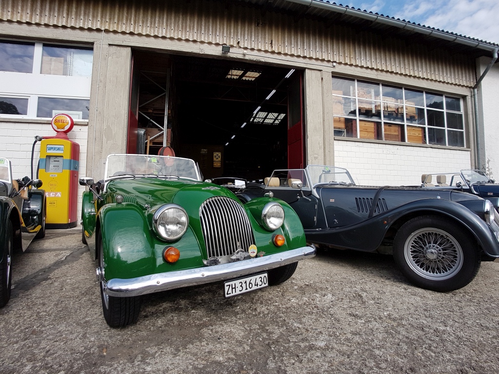 Morgan Club Schweiz zu Besuch bei Classic Car Connection - 23. Sept 2017