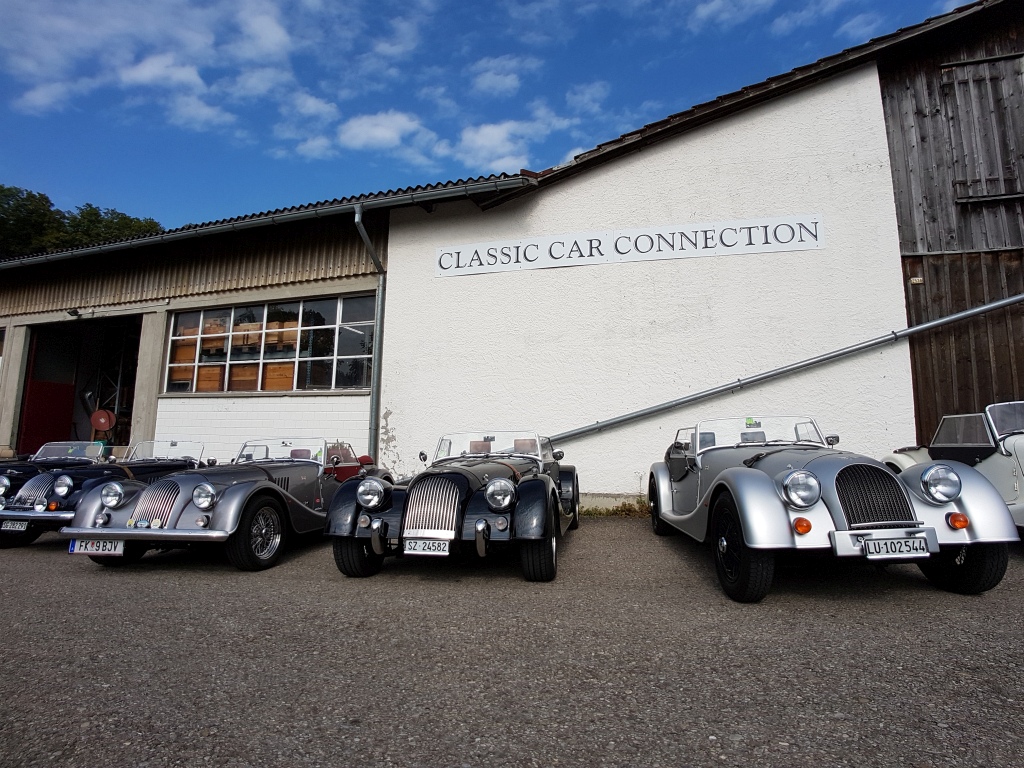 Morgan Club Schweiz zu Besuch bei Classic Car Connection - 23. Sept 2017