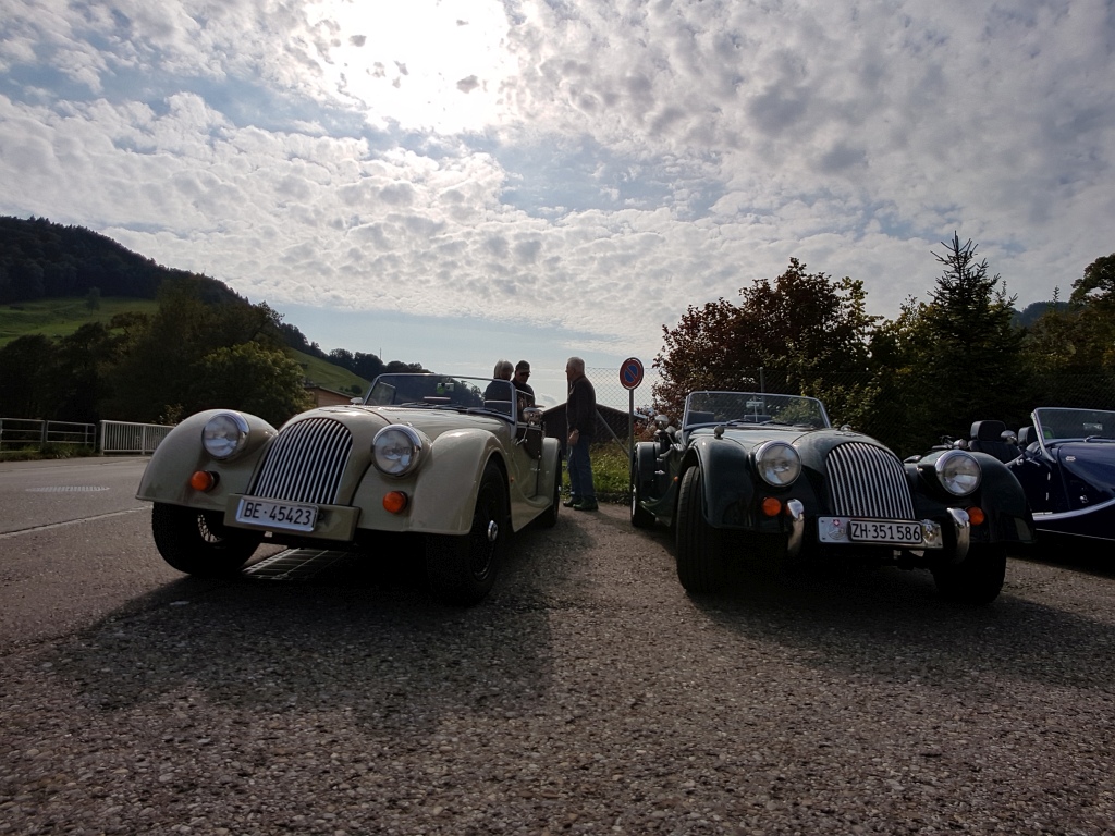 Morgan Club Schweiz zu Besuch bei Classic Car Connection - 23. Sept 2017