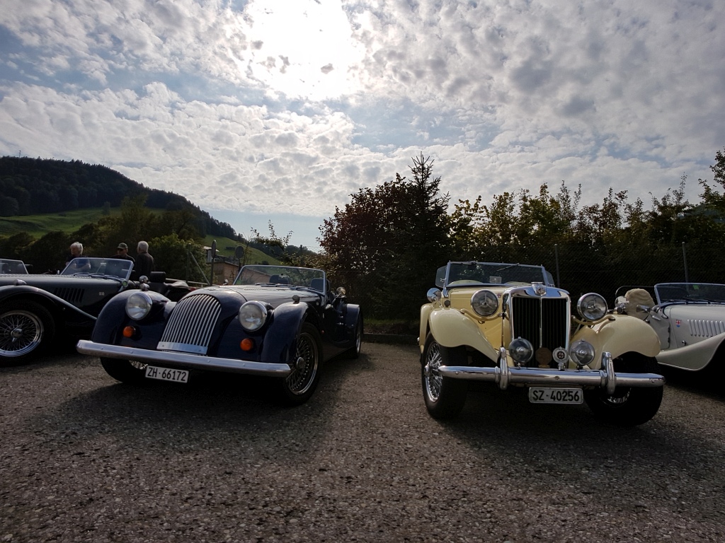 Morgan Club Schweiz zu Besuch bei Classic Car Connection - 23. Sept 2017
