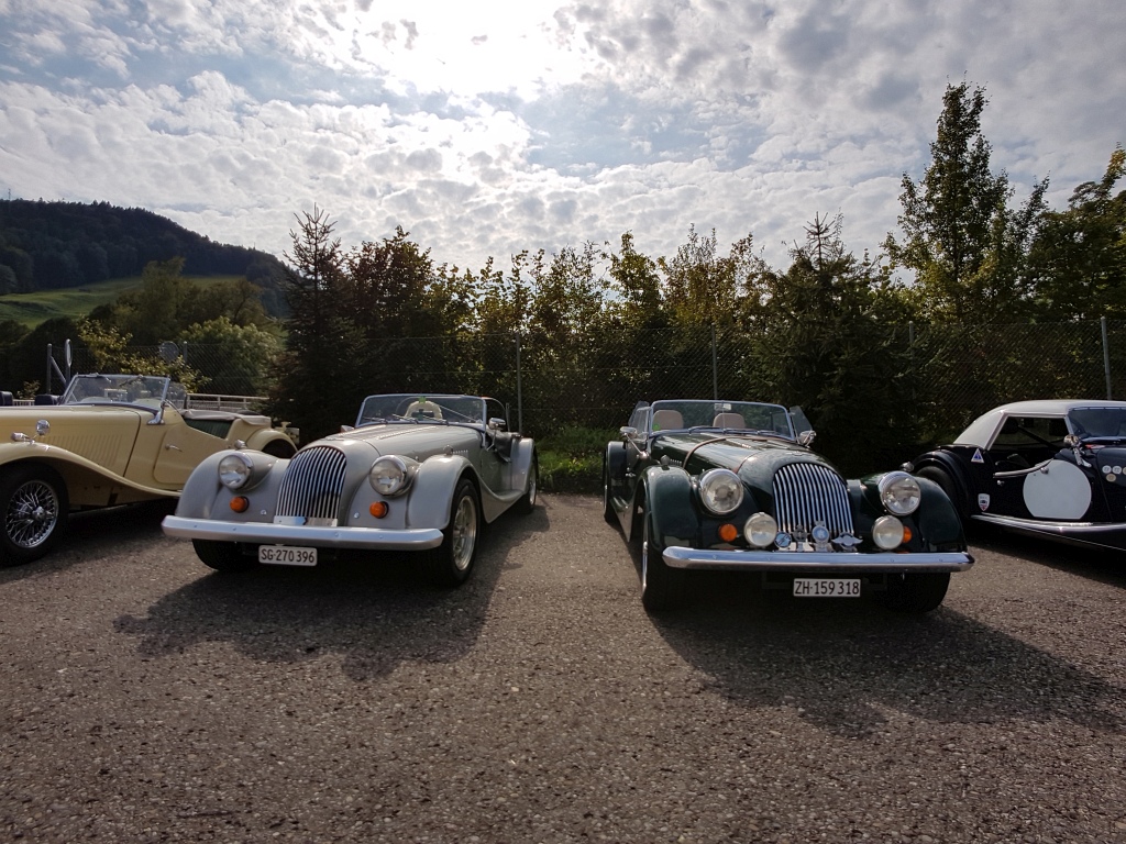 Morgan Club Schweiz zu Besuch bei Classic Car Connection - 23. Sept 2017