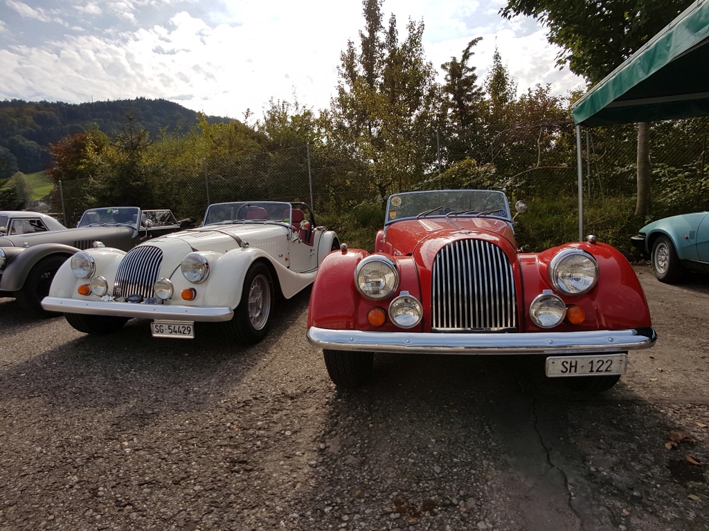 Morgan Club Schweiz zu Besuch bei Classic Car Connection - 23. Sept 2017