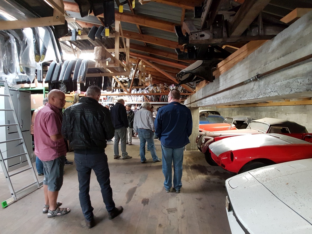Morgan Club Schweiz zu Besuch bei Classic Car Connection - 23. Sept 2017