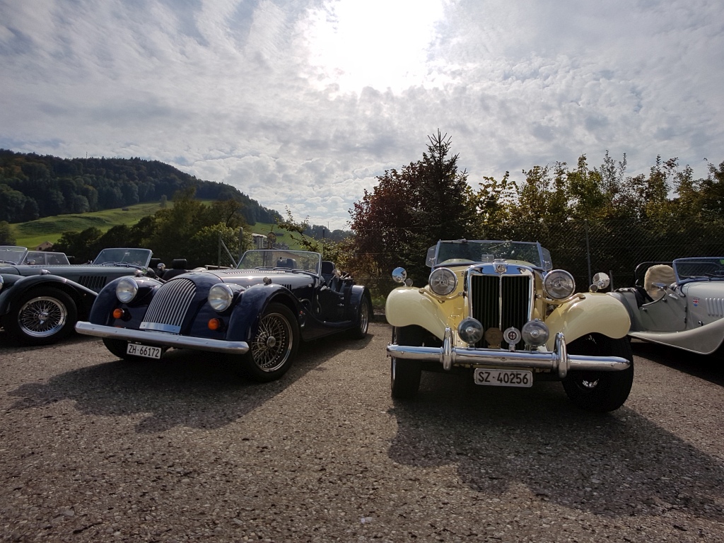 Morgan Club Schweiz zu Besuch bei Classic Car Connection - 23. Sept 2017