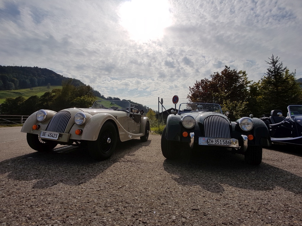 Morgan Club Schweiz zu Besuch bei Classic Car Connection - 23. Sept 2017