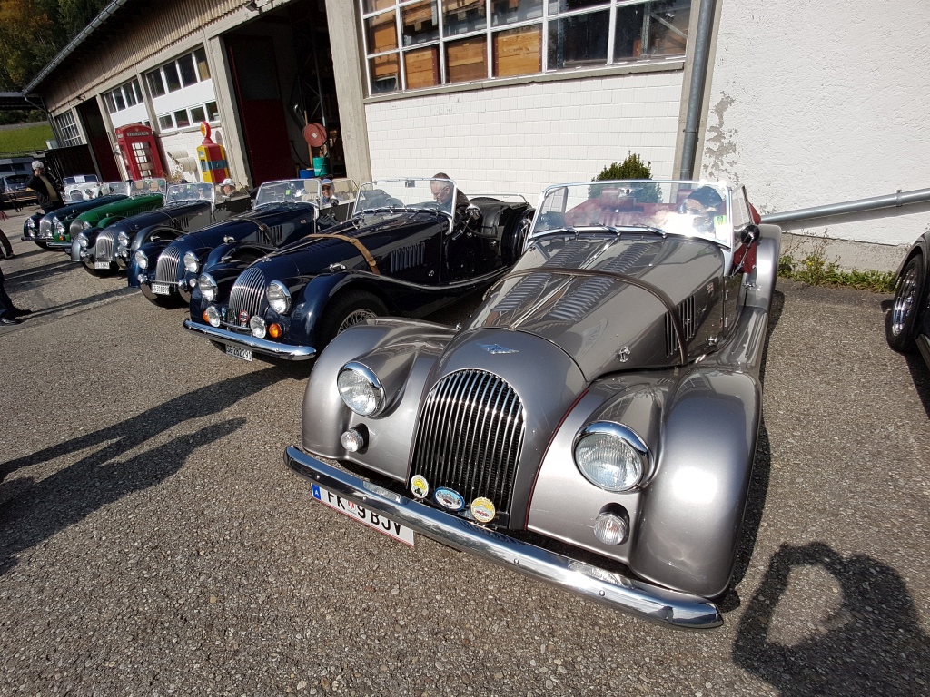 Morgan Club Schweiz zu Besuch bei Classic Car Connection - 23. Sept 2017