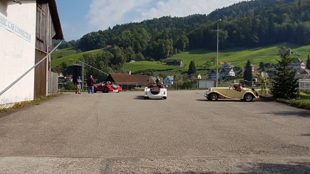 Morgan Club Schweiz zu Besuch bei Classic Car Connection - 23. Sept 2017