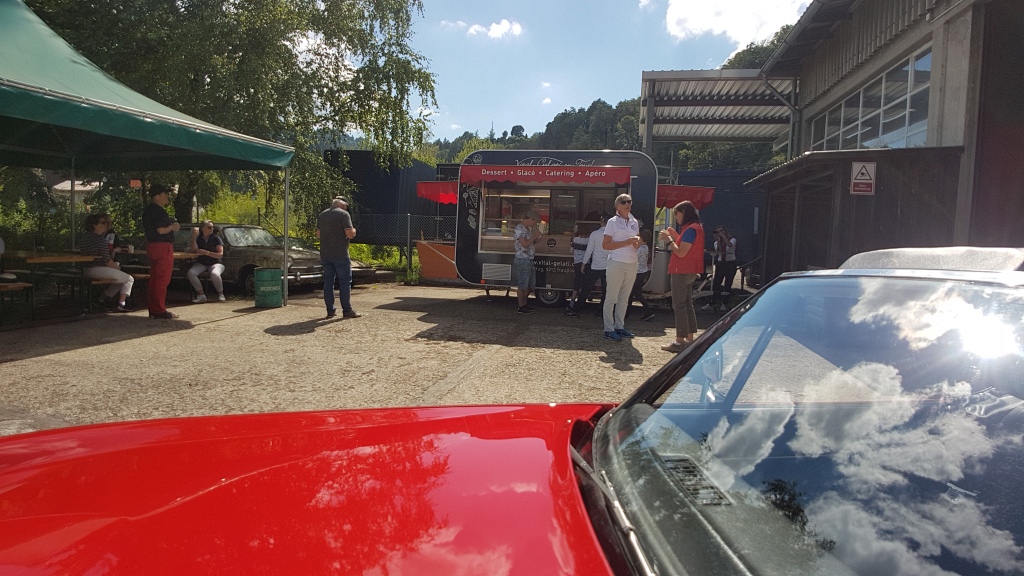Swiss TR-Club und Jensen-Club zu Besuch bei Classic Car Connection AG - Juli 2020