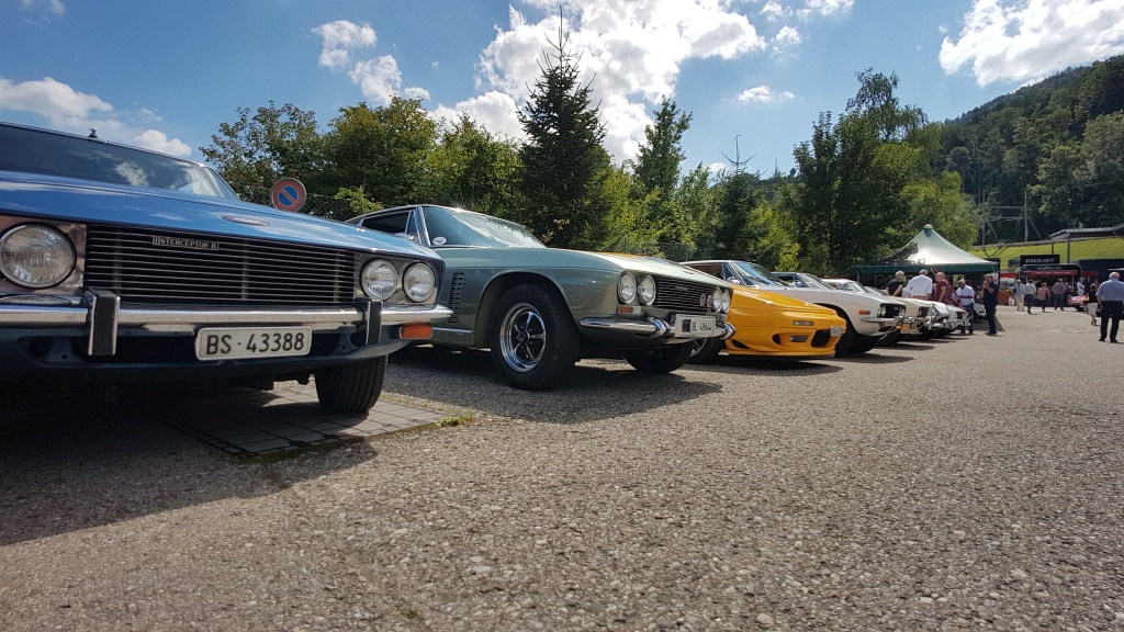 Swiss TR-Club und Jensen-Club zu Besuch bei Classic Car Connection AG - Juli 2020