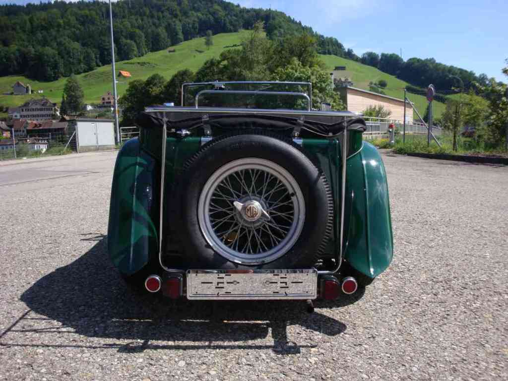 MG TC Jg 47 british racing green