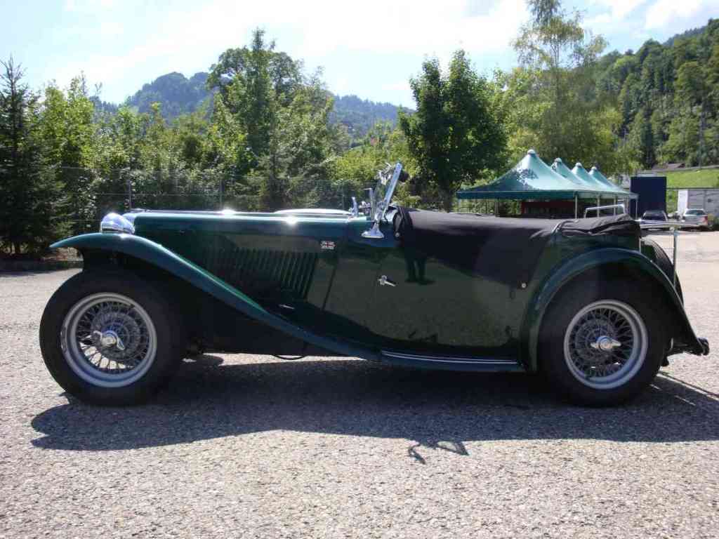 MG TC Jg 47 british racing green