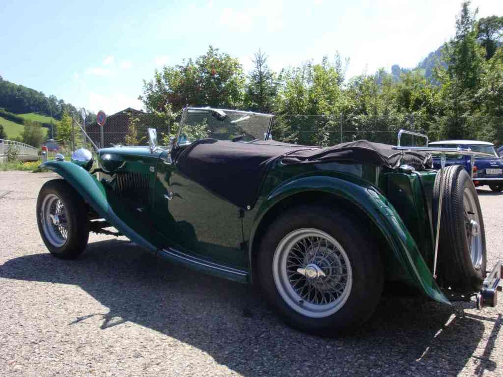 MG TC Jg 47 british racing green