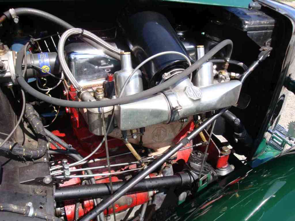 MG TC Jg 47 british racing green