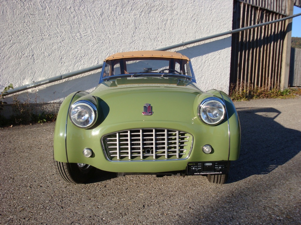 Triumph TR3 Smallmouth applegreen