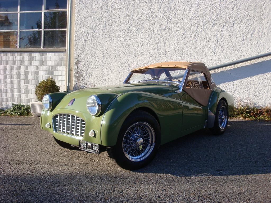 Triumph TR3 Smallmouth applegreen