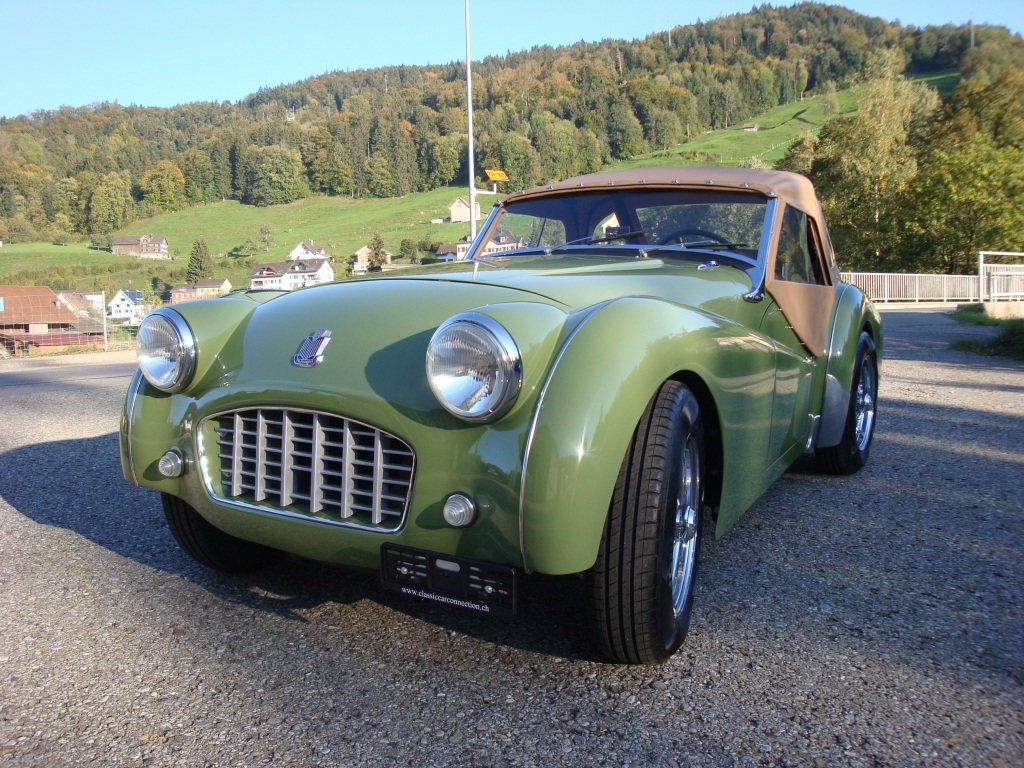 Triumph TR3 Smallmouth applegreen