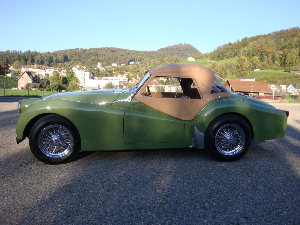 Triumph TR3 Smallmouth applegreen