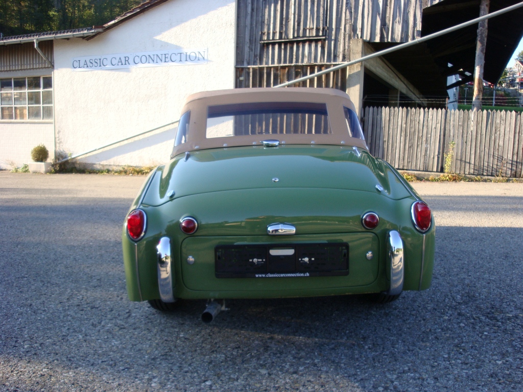 Triumph TR3 Smallmouth applegreen