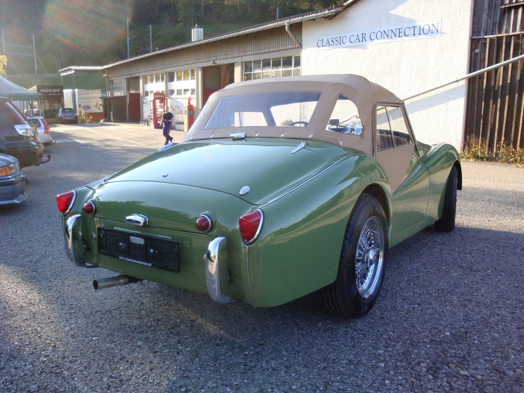 Triumph TR3 Smallmouth applegreen