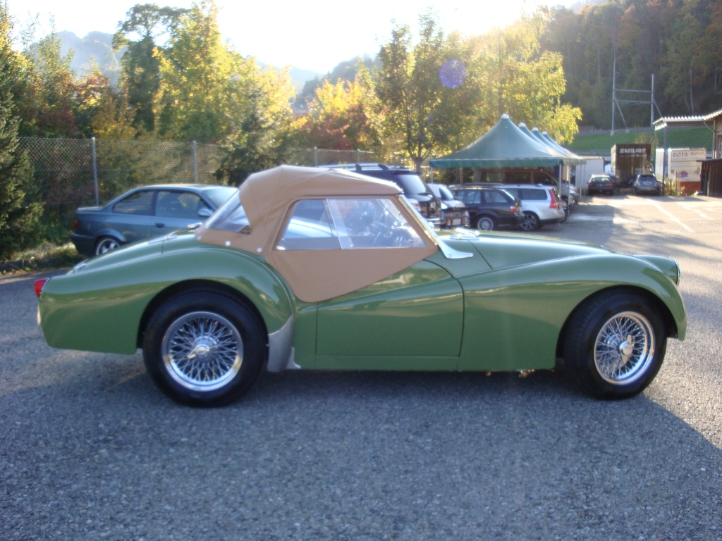 Triumph TR3 Smallmouth applegreen