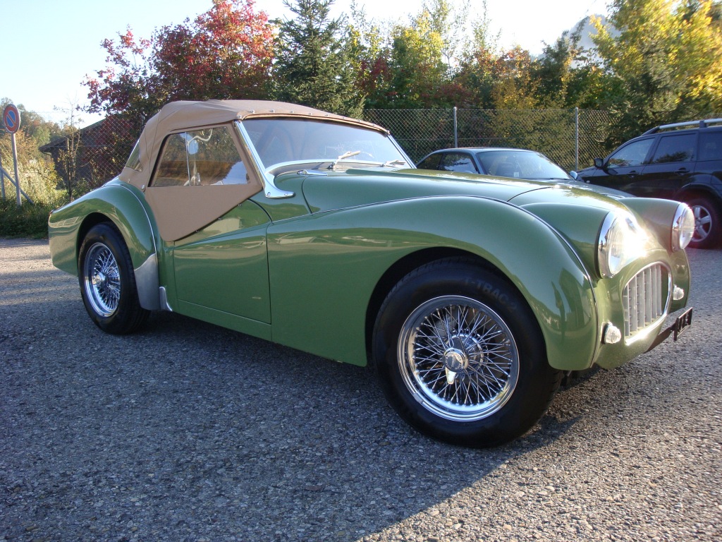 Triumph TR3 Smallmouth applegreen
