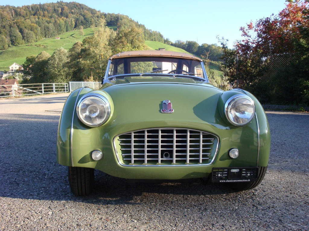 Triumph TR3 Smallmouth applegreen