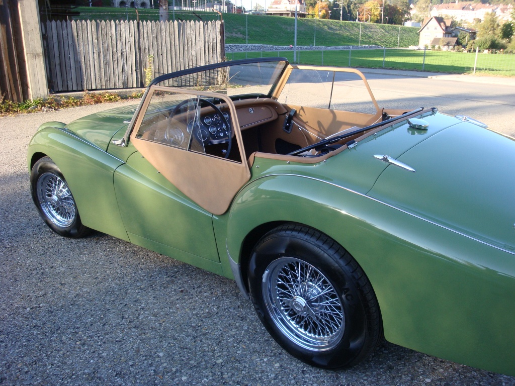 Triumph TR3 Smallmouth applegreen